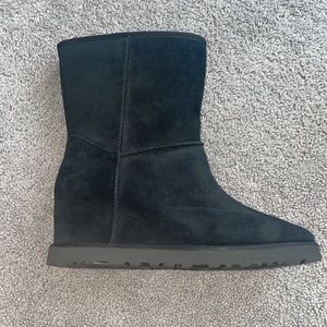 Black UGG boots